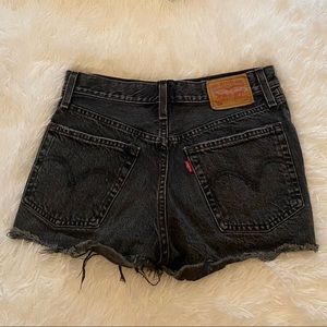 Levi high waisted shorts